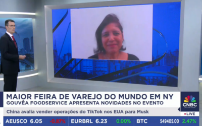Times Brasil (CNBC): Cristina Souza da Gouvêa Foodservice destaca tendências do setor de alimentação na NRF 2025