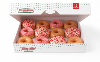 Krispy Kreme transforma donuts em morango cravejado em nova edição especial